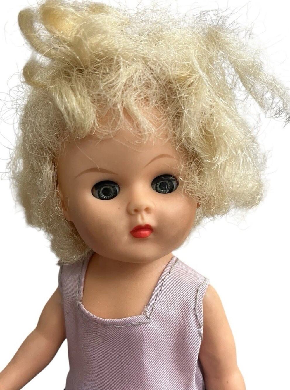Vtg Vogue Ginny Doll Blond Hair Sleep Eyes 8"